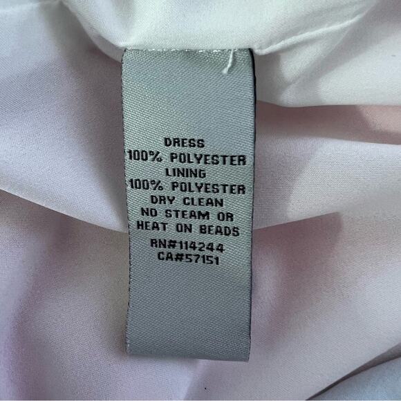 Eliza J Floral Watercolor Jewels Sheath Dress Size 8 or Medium - Picture 14 of 16